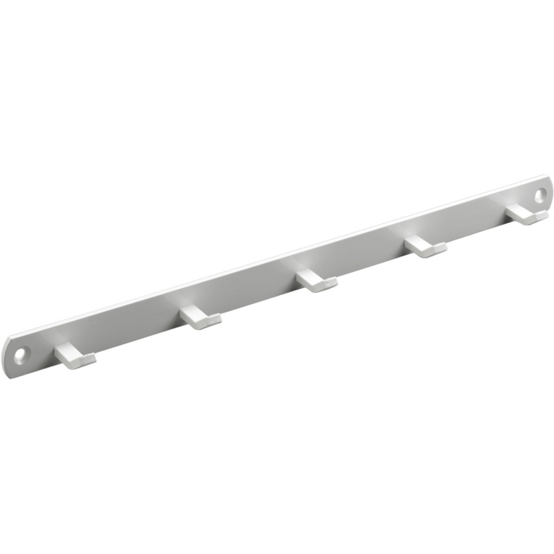 Hettich Věšáková lišta 5 háků, bílá