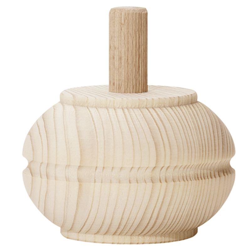 Hettich Nábytková noha koule smrk, pr. 100 x 80 mm