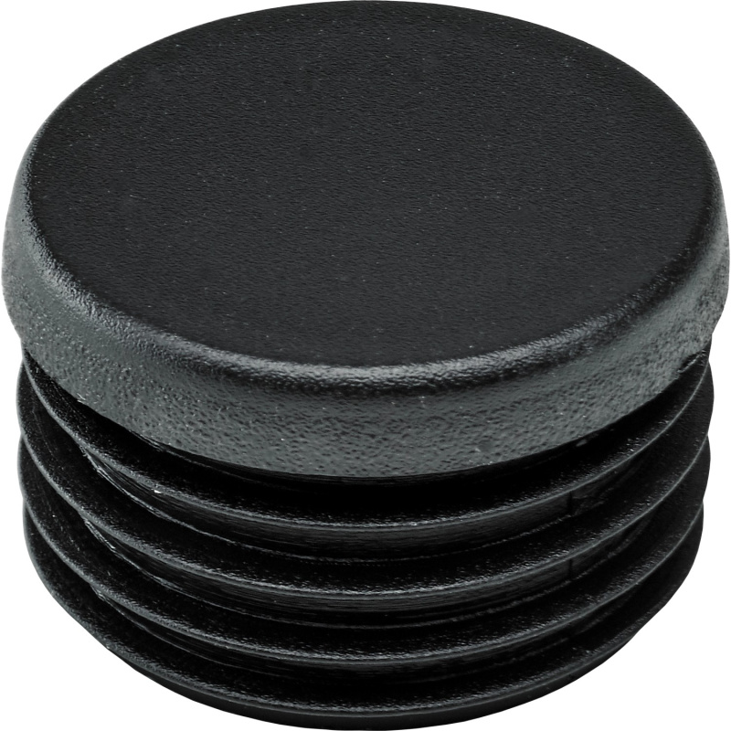 Zatlačovací kluzné podložky pro kulaté nohy černá