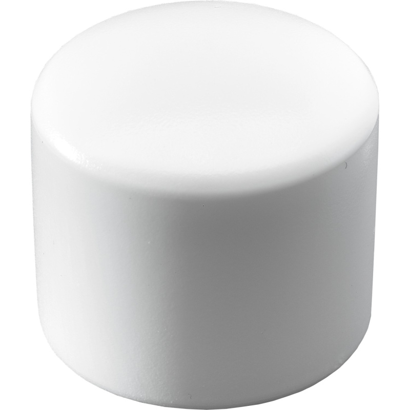 Hettich Plastové krytky kulatých nábytkových noh, bílá, 4 ks, pr. 25 mm