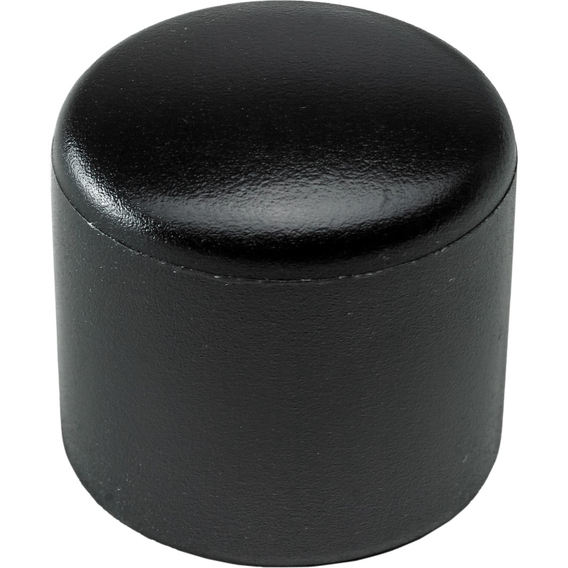 Hettich Krytka na nožičky na kulaté trubky průměr 20 mm plastová černá, 4 ks