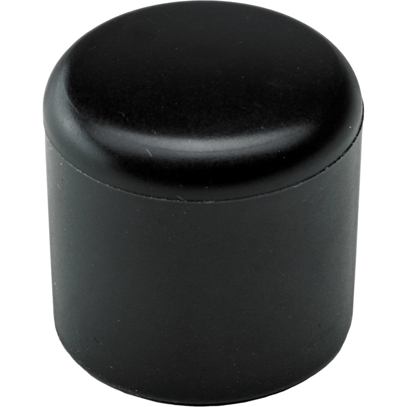 Hettich Krytka na nožičky na kulaté trubky průměr 22 mm plastová černá, 4 ks