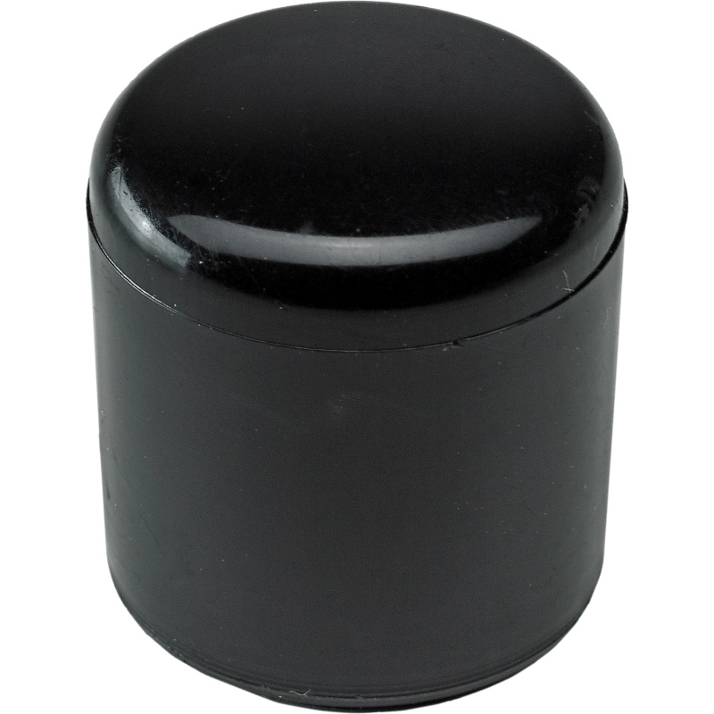 Hettich Krytka na nožičky na kulaté trubky průměr 16 mm plastová černá, 4 ks