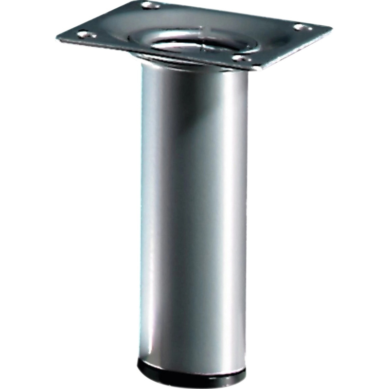 Hettich Nábytková noha kulatá, hliník, pr. 30 x 100 mm