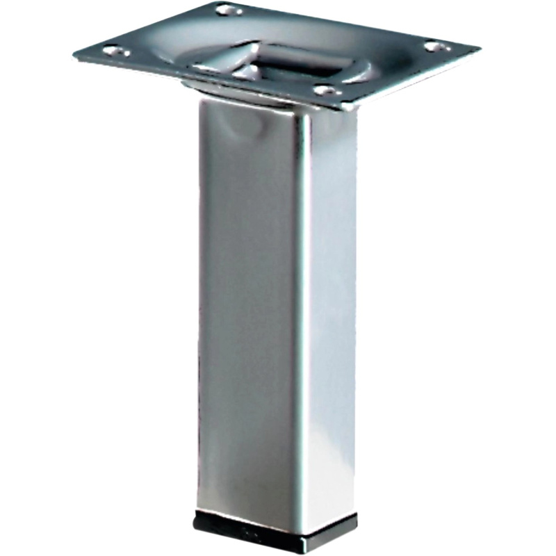 Hettich Nábytková noha hranatá, hliníková, 25 x 25 x 100 mm