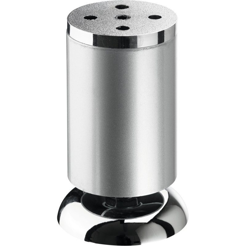 Hettich Soklová noha 100 mm - 110 mm matný chrom