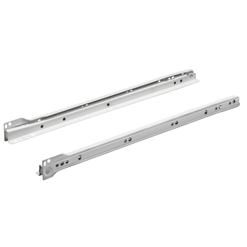 Hettich Částečný rolničkový výsuv FR 302, 15 kg, bílá, 550 mm