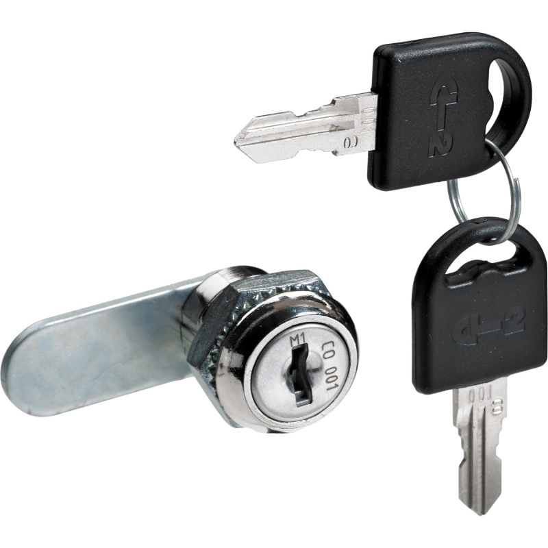 Hettich Cylindrická vložka s rovnou závorou průměr 19 mm poniklovaná ocel, 1 ks