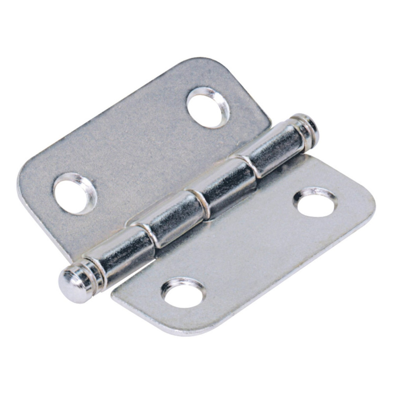 Ozdobný závěs 40 mm x 35 mm ocel niklovaná, 2 ks