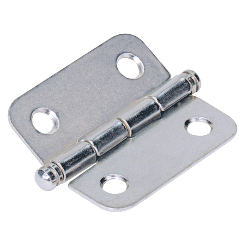 Ozdobný závěs 50 mm x 40 mm ocel niklovaná, 2 ks