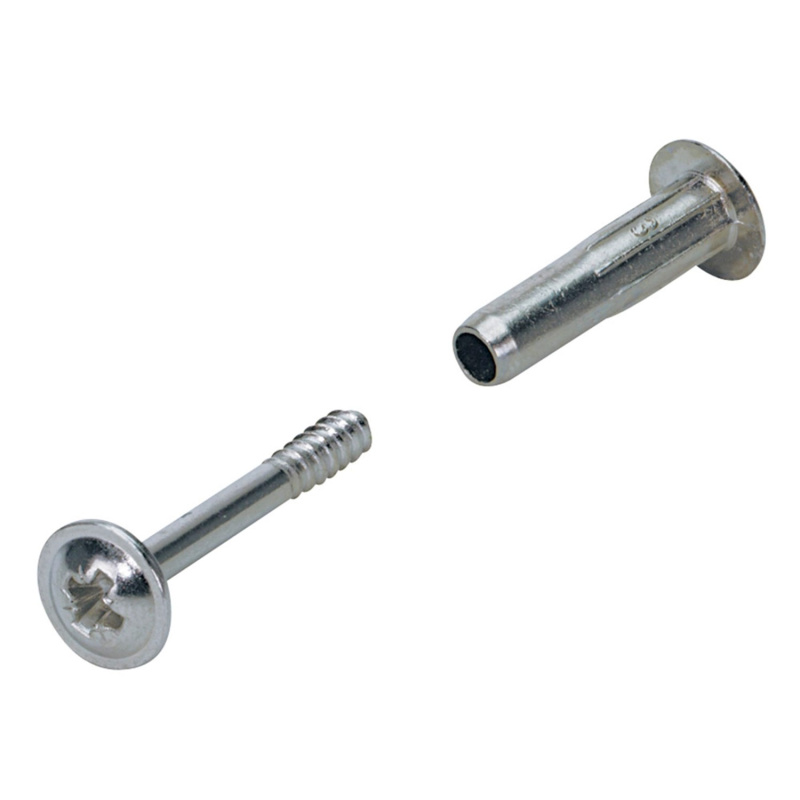 Spojovací šroub M4 36-46 mm poniklovaný, 10 ks