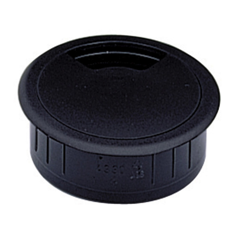 Hettich Kabelová průchodka pr. 60 mm plast, černá