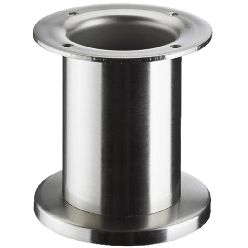 Hettich Nábytková noha Telanio 60 mm x 100 mm vzhled nerezové oceli