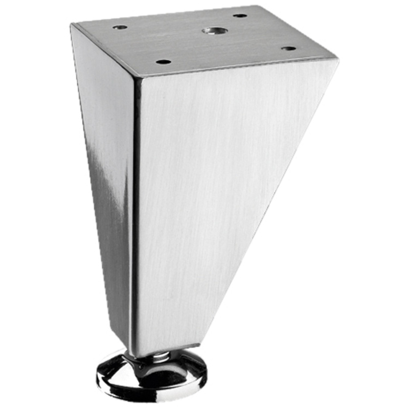 Hettich Nábytková noha Gaja 70 x 70 x 100 mm chromovaná