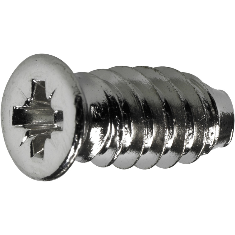 Hettich Eurošroub, 20 ks, poniklovaný, pr. 6,3 x 10,5 mm