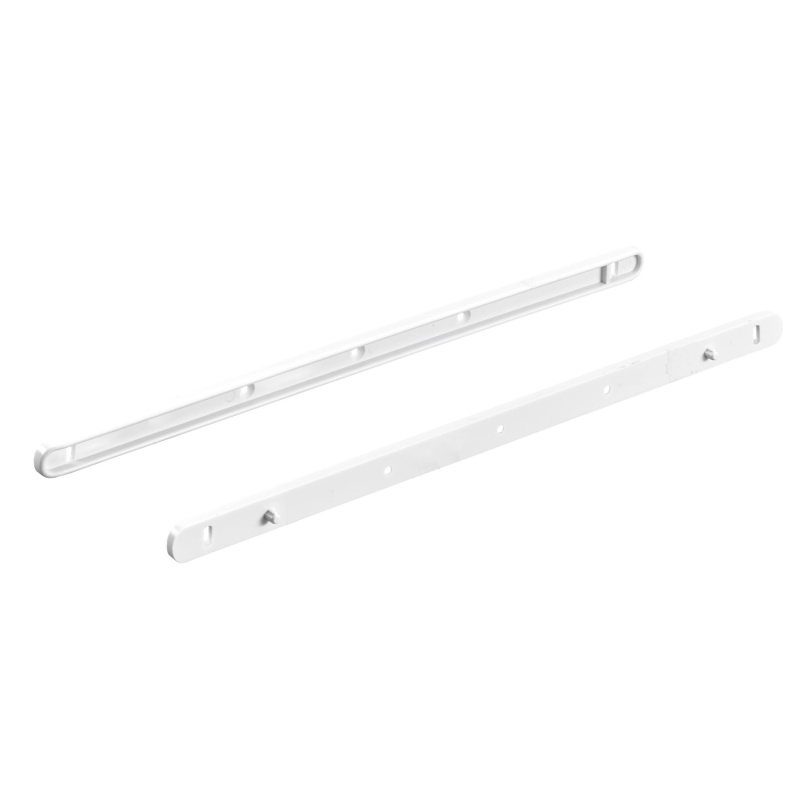 Hettich Vodicí kolejnice, bílá, 356 x 8 x 16 mm