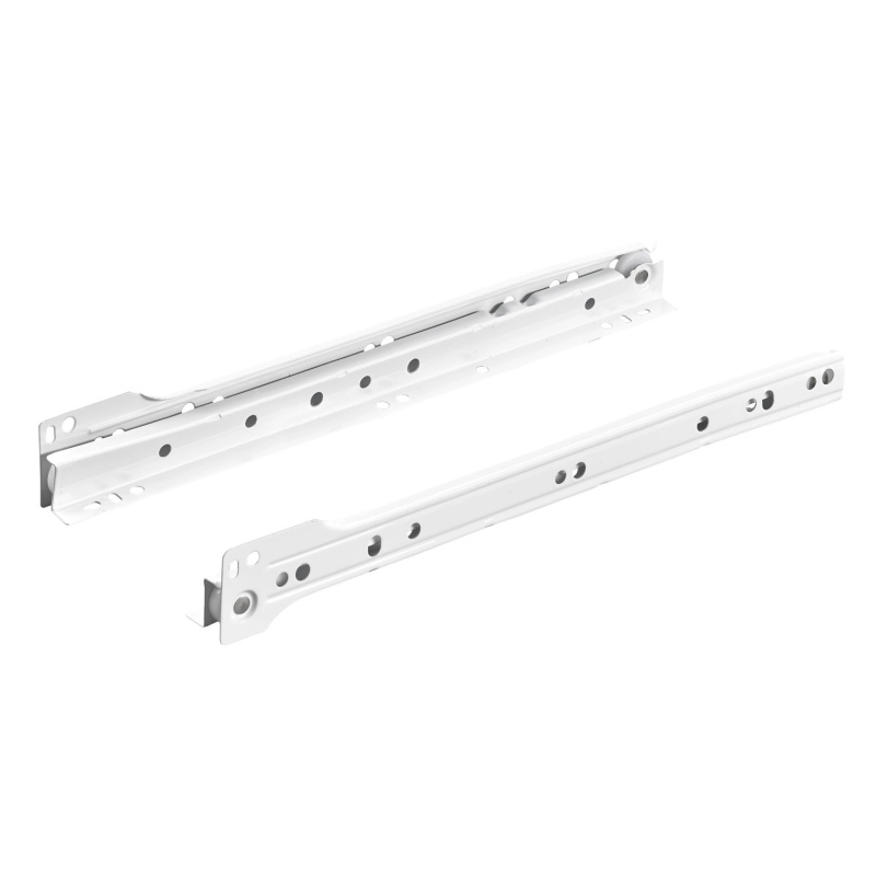 Hettich Částečný rolničkový výsuv FR 302, 12 kg, bílá, 300 mm