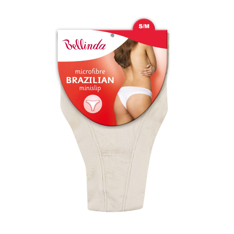 Dámské kalhotky brazilky Bellinda béžové (BU812882-359) S