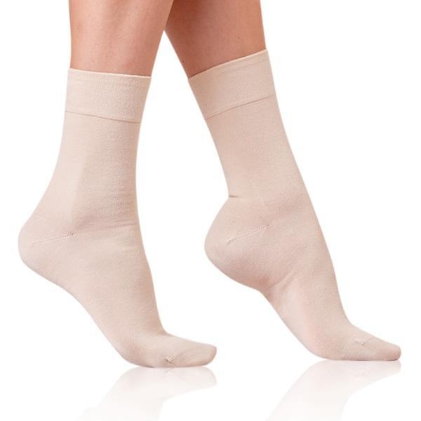 Bellinda COTTON MAXX vel. 39/42 dámské ponožky 1 pár béžové