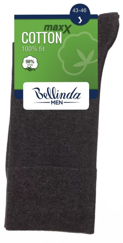 Pánské ponožky COTTON MAXX - BELLINDA  tmavě šedá 43-46