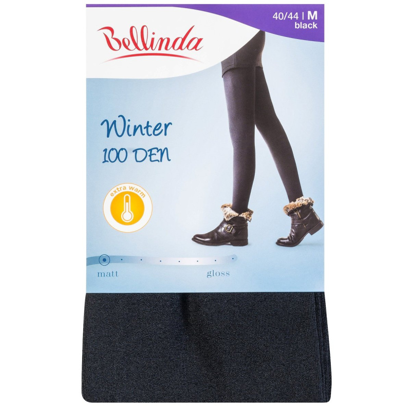 Bellinda Dámské teplé punčochové kalhoty Winter, 100 DEN, vel. M