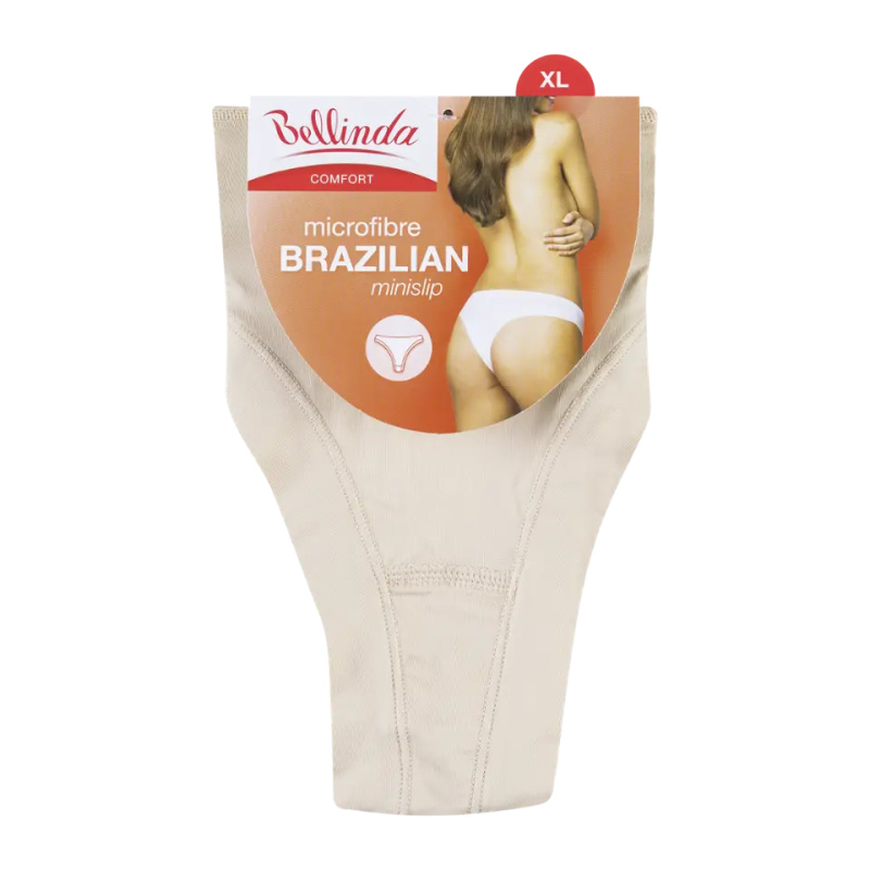 Dámské kalhotky brazilky Bellinda béžové (BU812882-359) XL