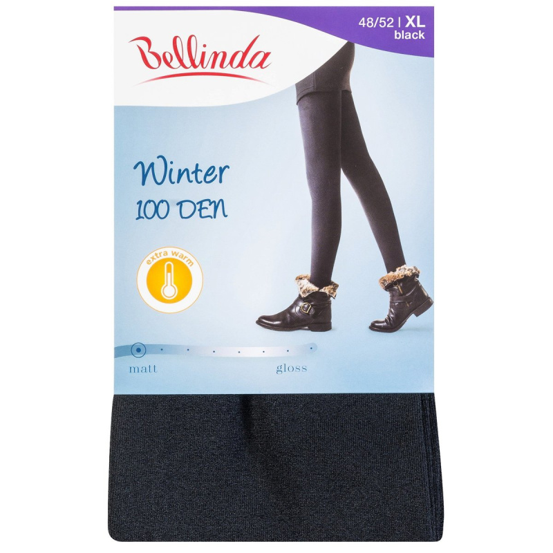 Bellinda Dámské teplé punčochové kalhoty Winter, 100 DEN, vel. XL