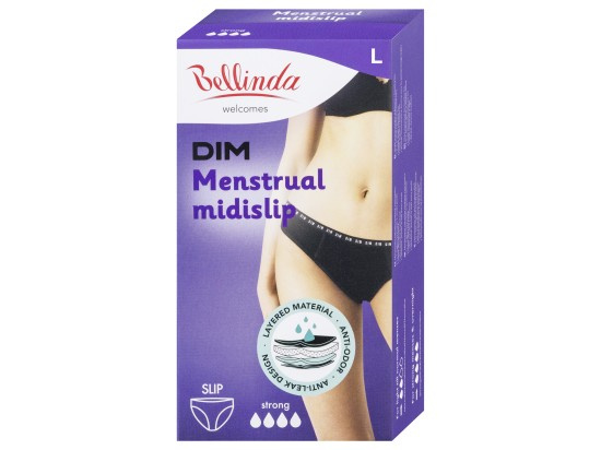Dámské kalhotky Bellinda menstruační černé (BU812821-094) L