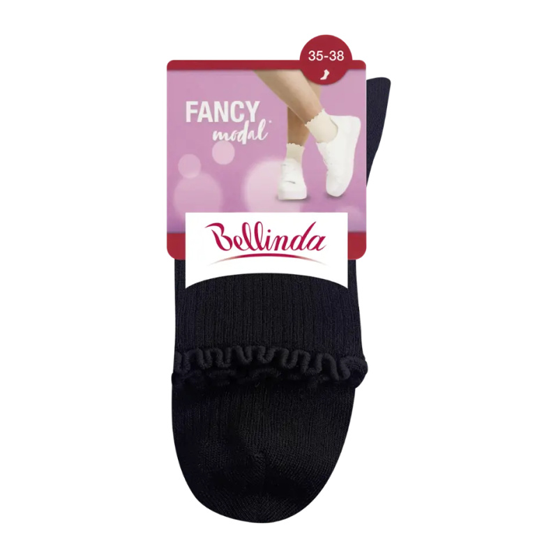 FANCY MODAL SOCKS - Dámské ponožky - černá 35 - 38