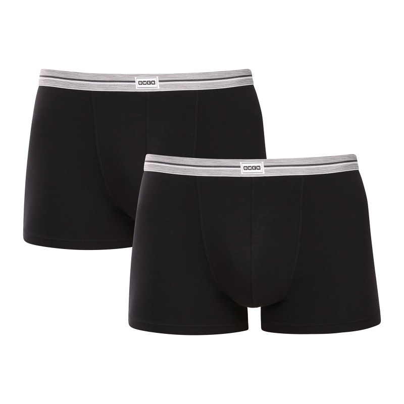 2PACK pánské boxerky Bellinda černé (BU848318-457) L, trenky / trenýrky