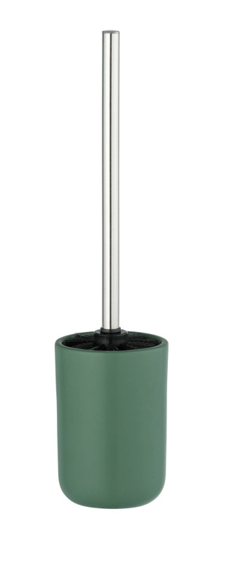 Zelený toaletní kartáč, keramický, 40 cm, Allstar zelený