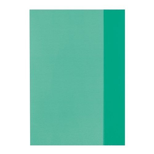 Herlitz Obal na sešit A5 průhledný 90 mic - zelený