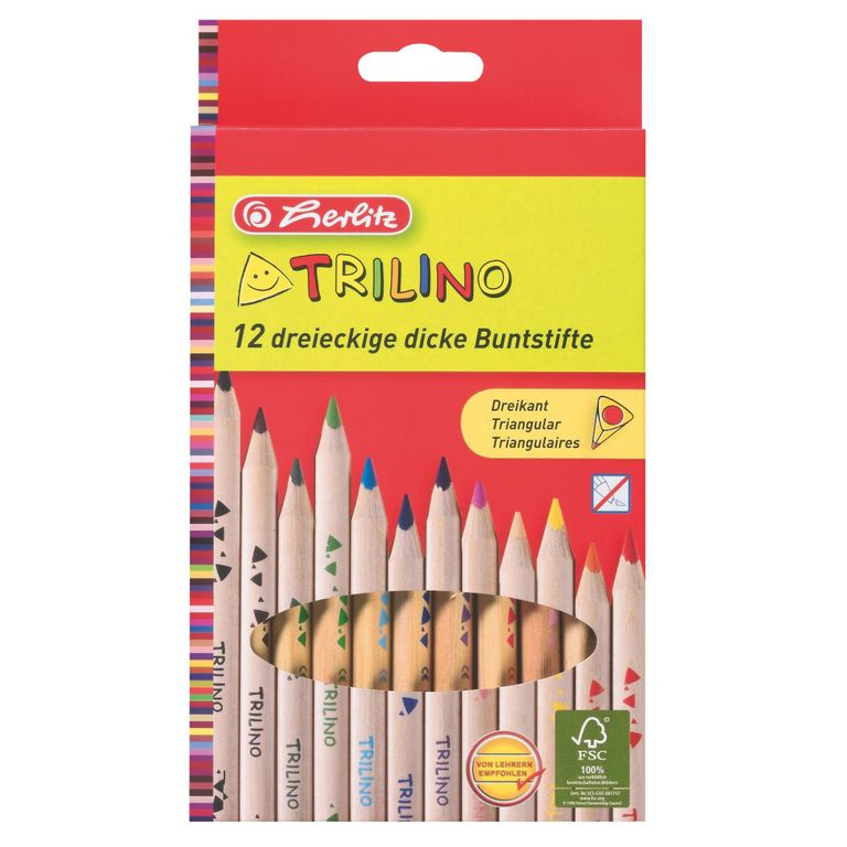 Herlitz Trilino 12 barev 23532