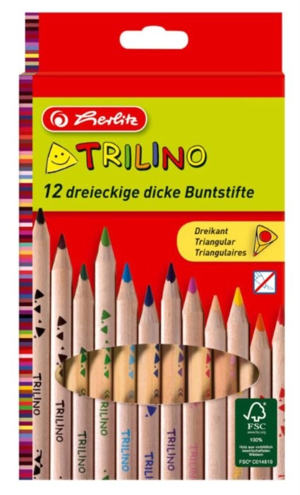 Herlitz Trilino 12 barev 23532
