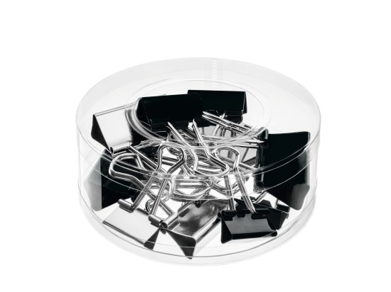 Klipy 3 vel JustBlack 12ks