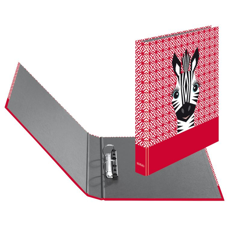 Herlitz Pořadač 2-kroužkový A4/2,5 cm Cute animals - zebra
