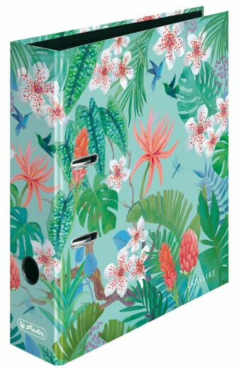 Herlitz Pořadač pákový A4/8 cm lamino Ladylike - Jungle