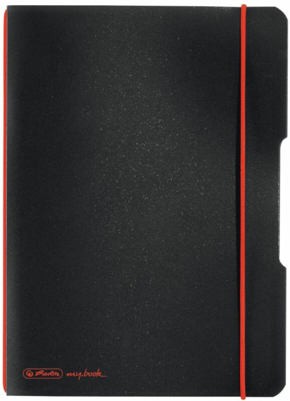 Blok Herlitz Flex - A5, černý, čtverečkovaný