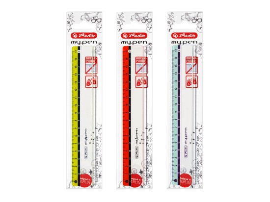 Herlitz my.pen pravítko 17 cm - mix barev