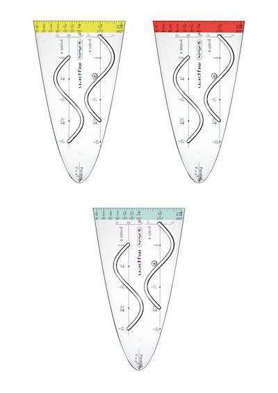 Herlitz my.pen Šablona parabola - mix barev