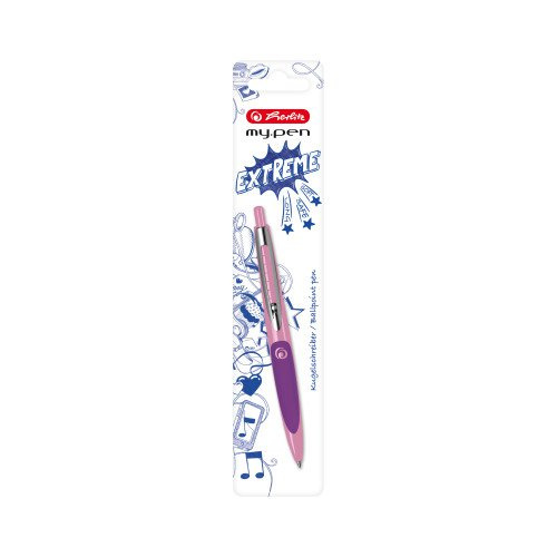 Herlitz my.pen Kuličkové pero - růžové/fialové, blistr
