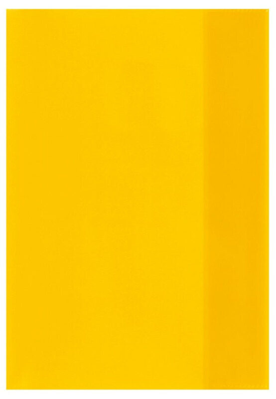 Herlitz Obal na sešit A5 průhledný 90 mic - žlutý
