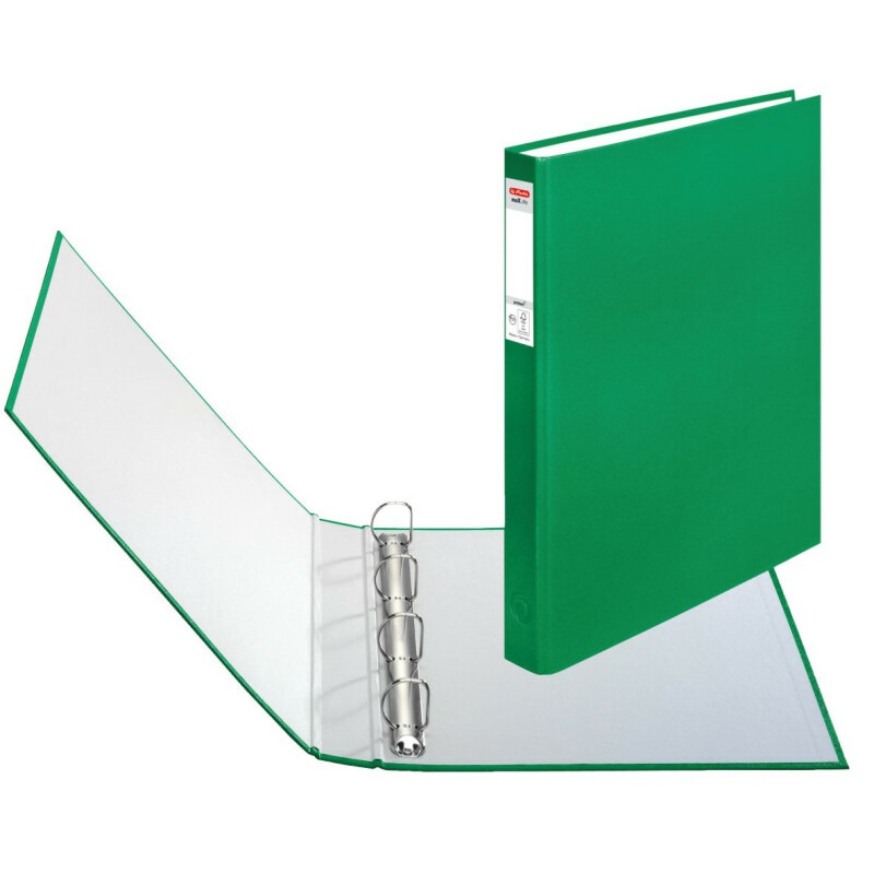Pořadač PP A4/2,5cm čtyřkroužkový Herlitz maX.file protect - zelený