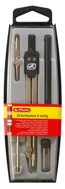 Herlitz Kružítko, souprava 5 dílů