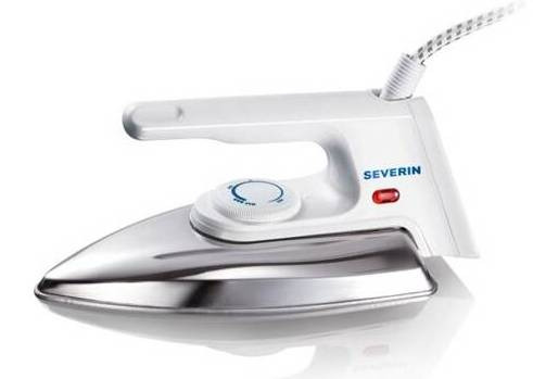 Suchá žehlička Severin BA 3211 / 1200 W / kontrolka provozu / aluminium / stříbrná/bílá Varianta: ivi1