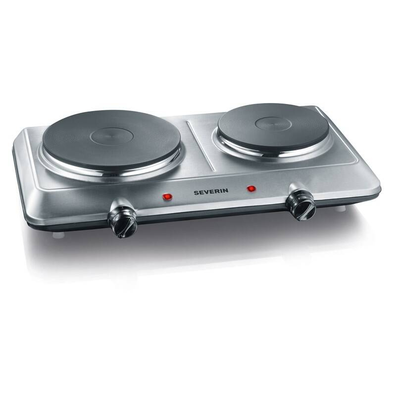 Dvouplotýnkový vařič Severin DK 1014 / 2500 W / O 15 cm / O 18 cm / nerez Varianta: ivi1