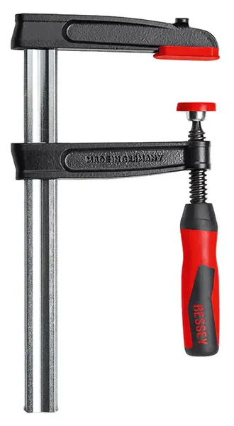 Šroubová svěrka Bessey TPN20BE / rozsah 20 cm / černá/červená Varianta: ivi1