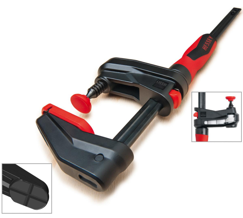 Novinka od Bessey - jednouční převodová svěrka GK Délka: 450mm