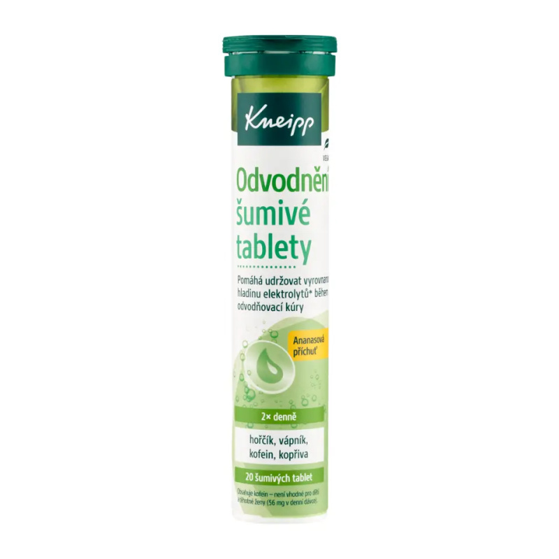 KNEIPP Odvodnění šumivé tablety 20 tablet