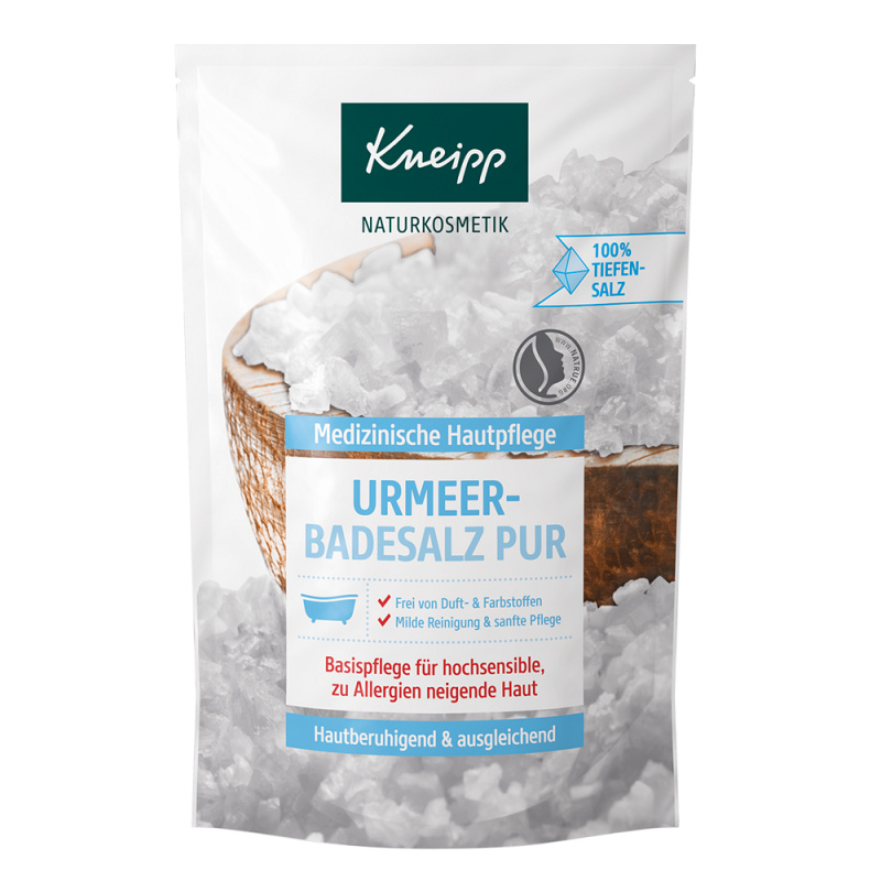 Kneipp Pure Bath Salt čistá mořská sůl do koupele 500 g